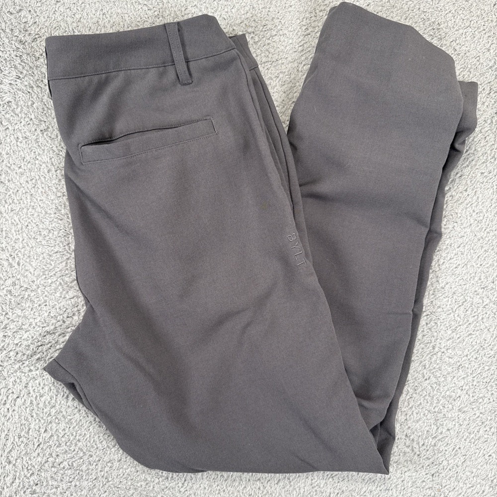 BYLT‎ Premium Basics Pants Mens 34x30 Gray Straight